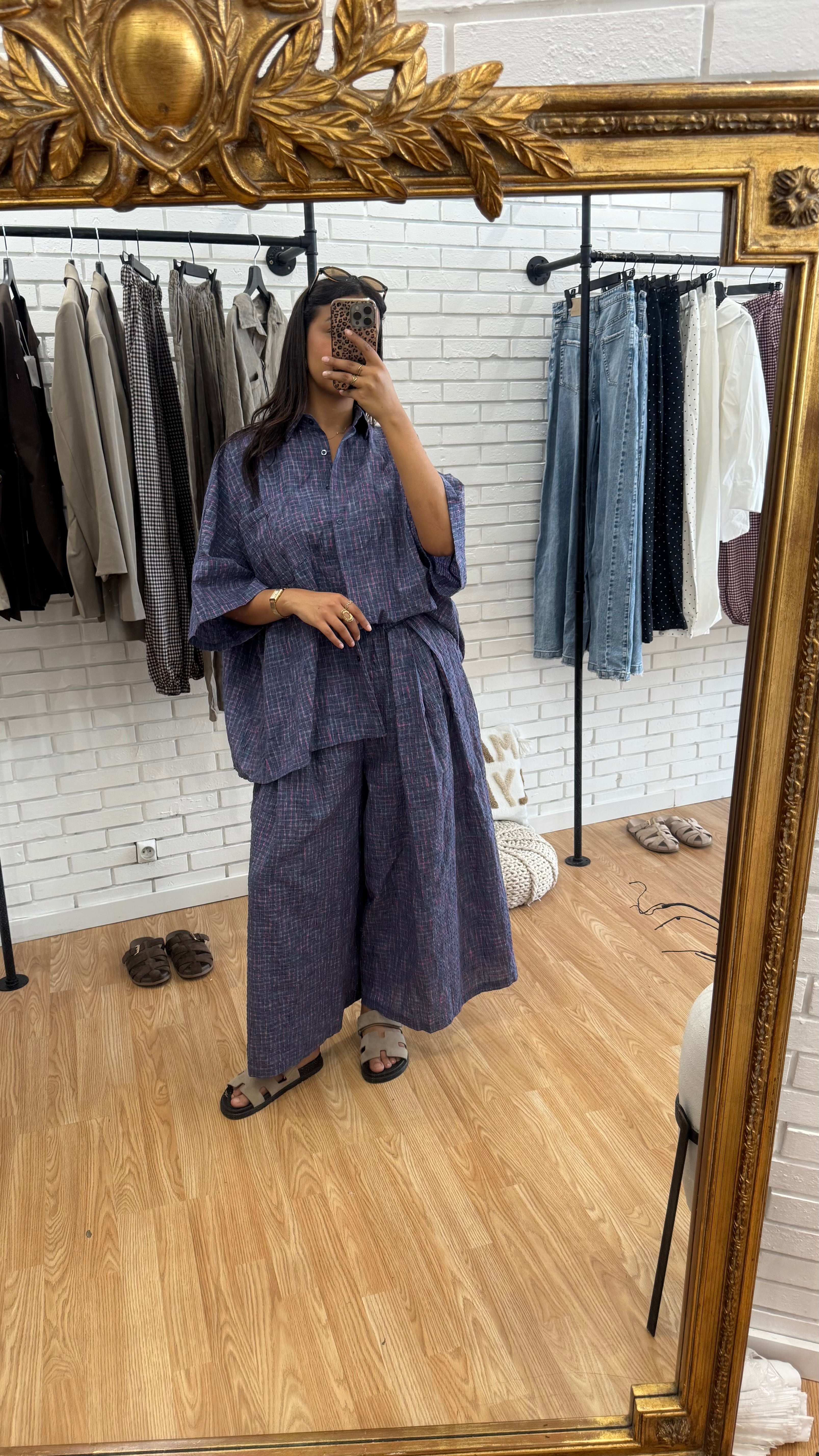 ENSEMBLE VIOLET/ROSE