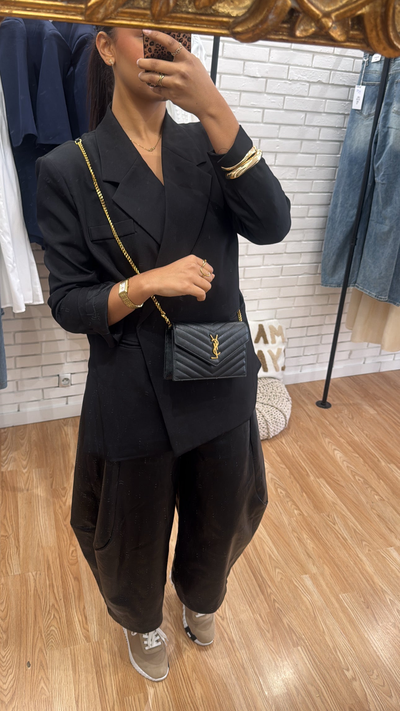 Blazer croisé black