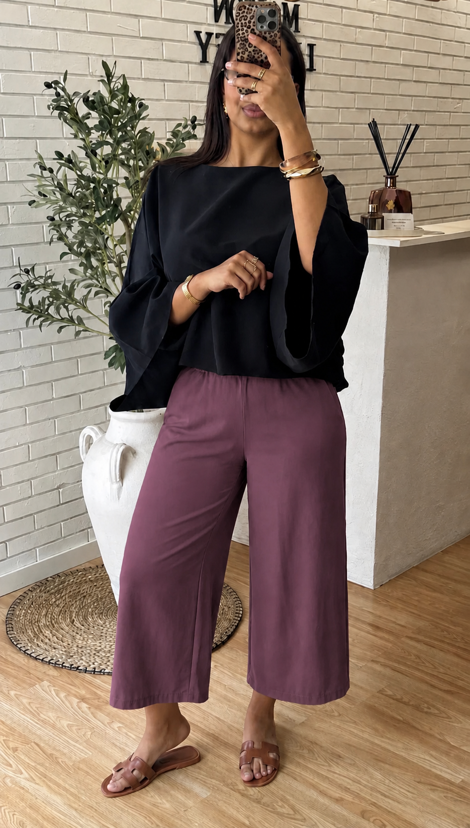 PANTALON JUPE CULOTTE