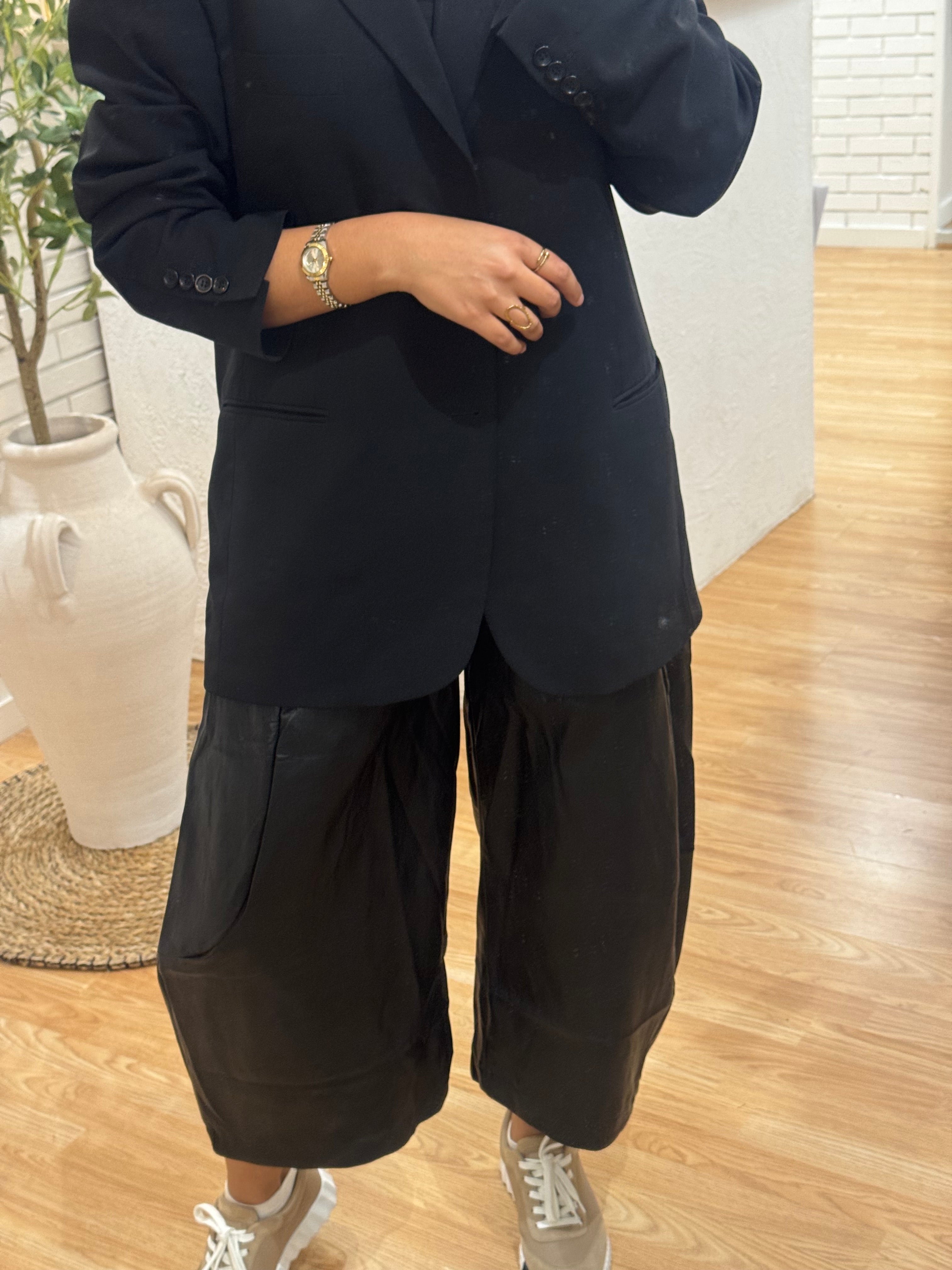 Pantalon ballon simili c