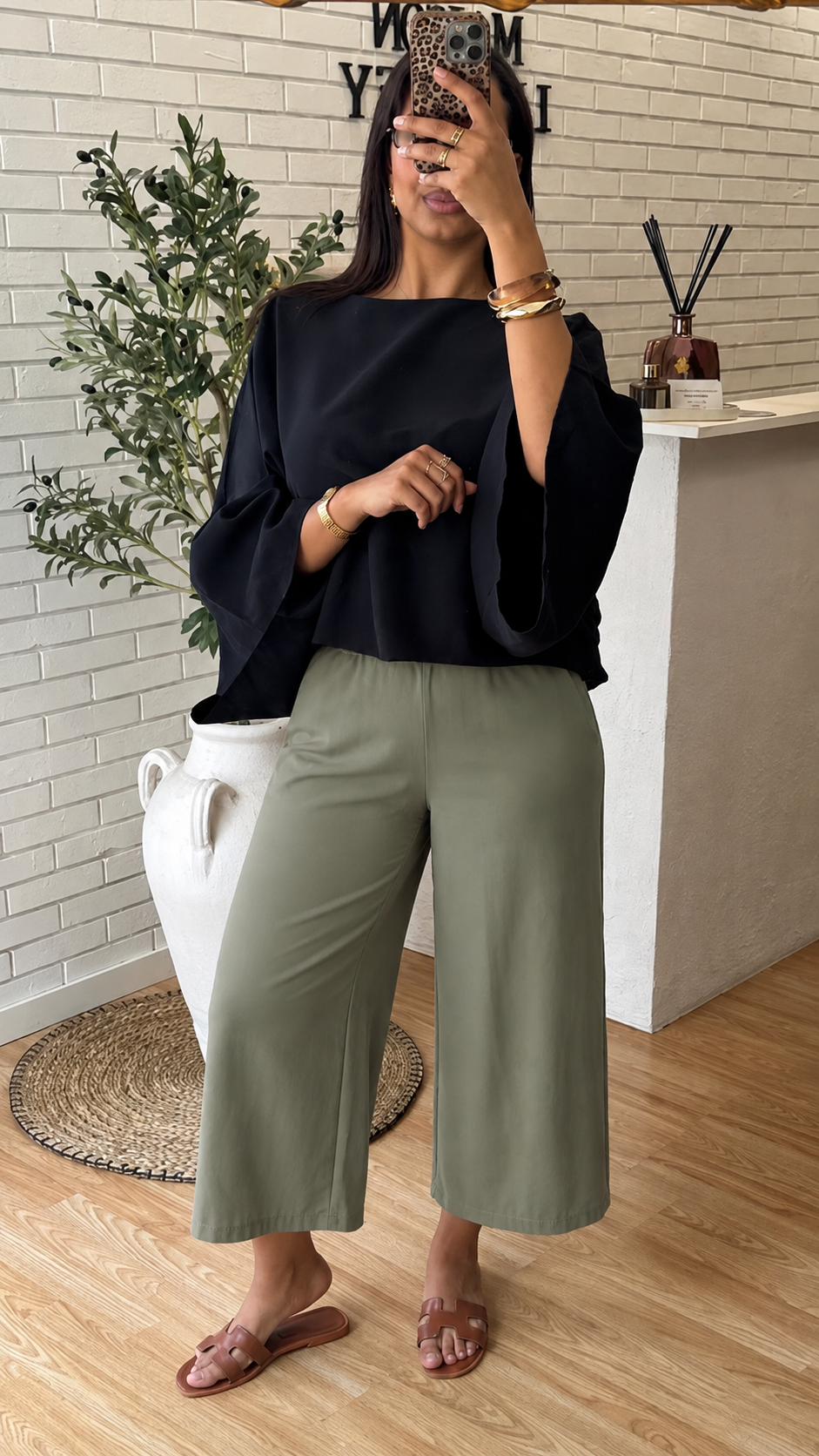PANTALON JUPE CULOTTE