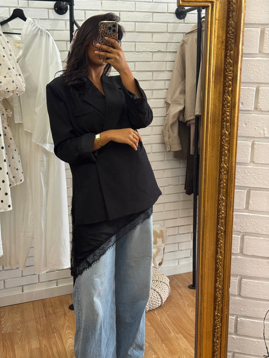 Blazer croisé black