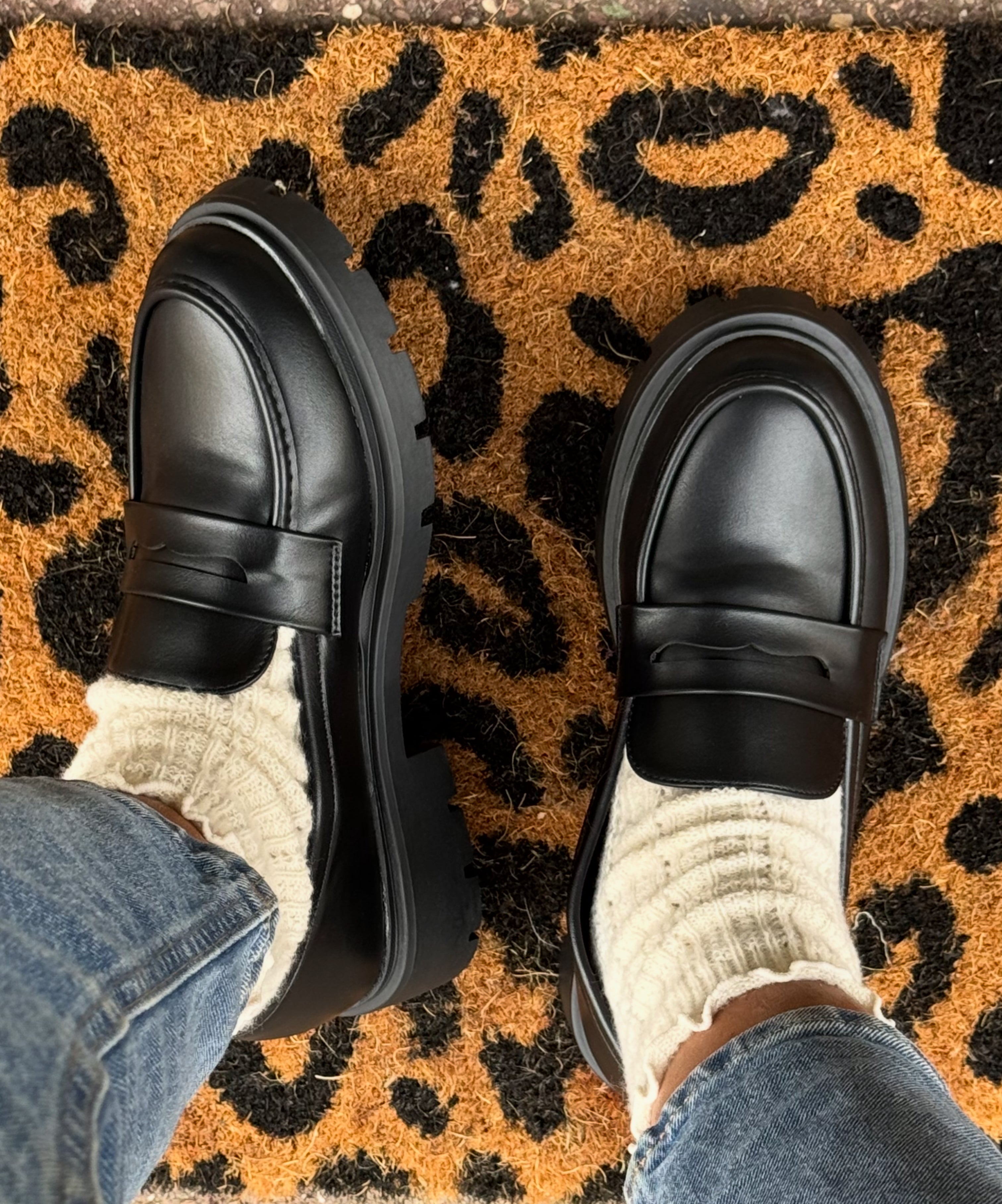 Mocassins mat