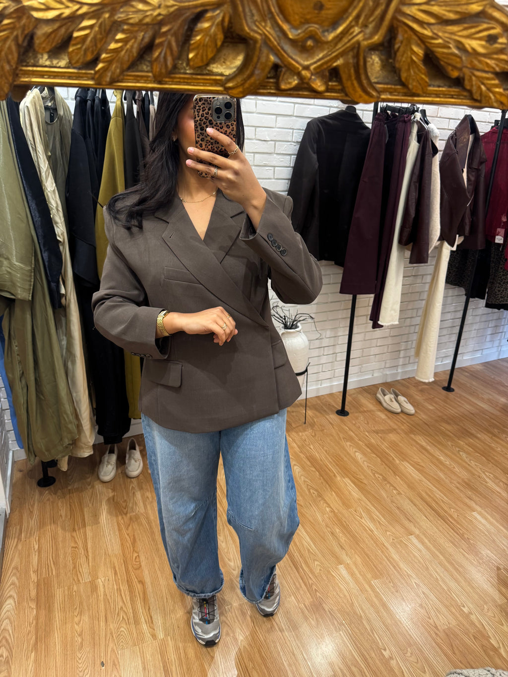 BLAZER CROISÉ MI COURT