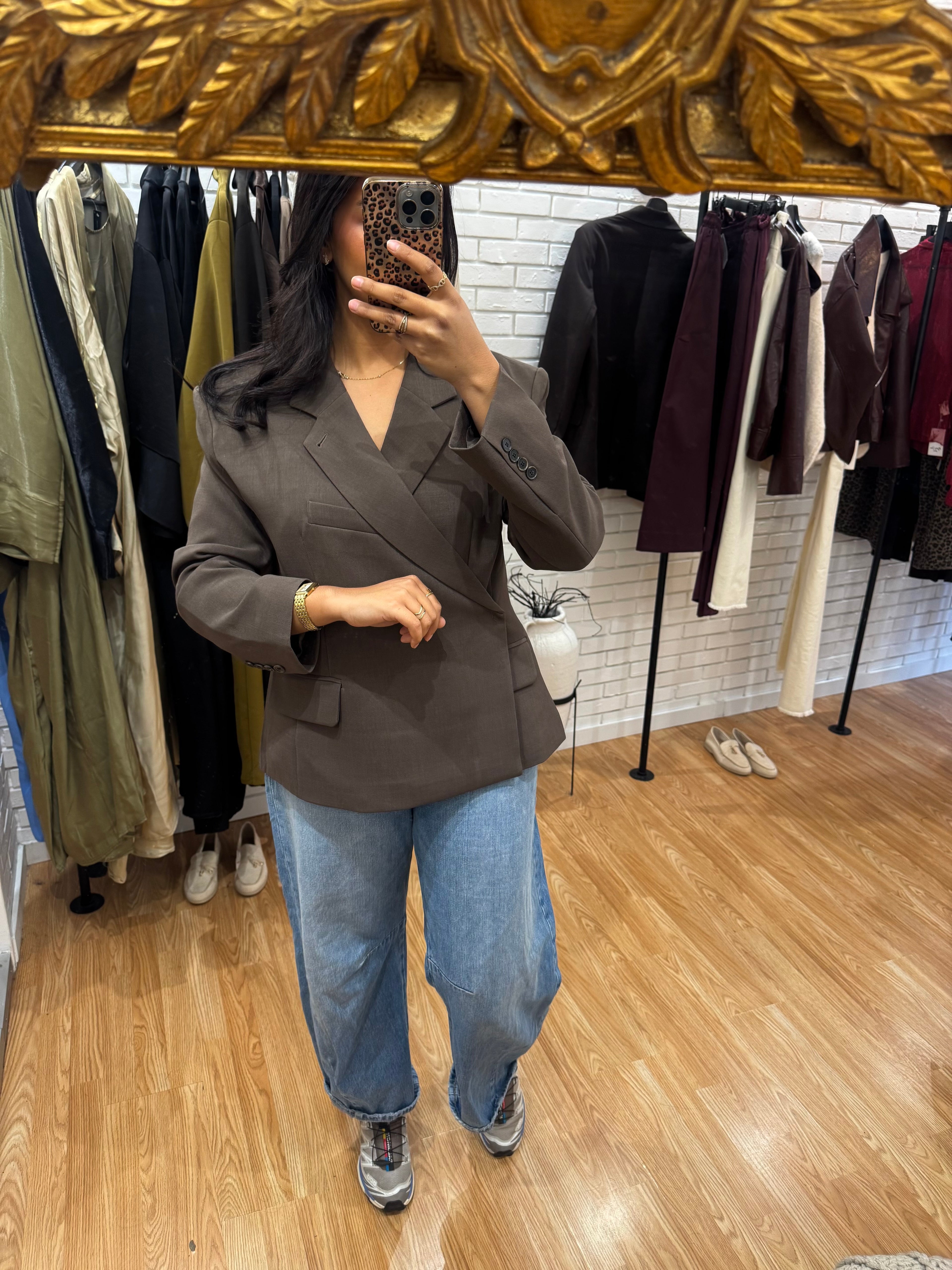 BLAZER CROISÉ MI COURT