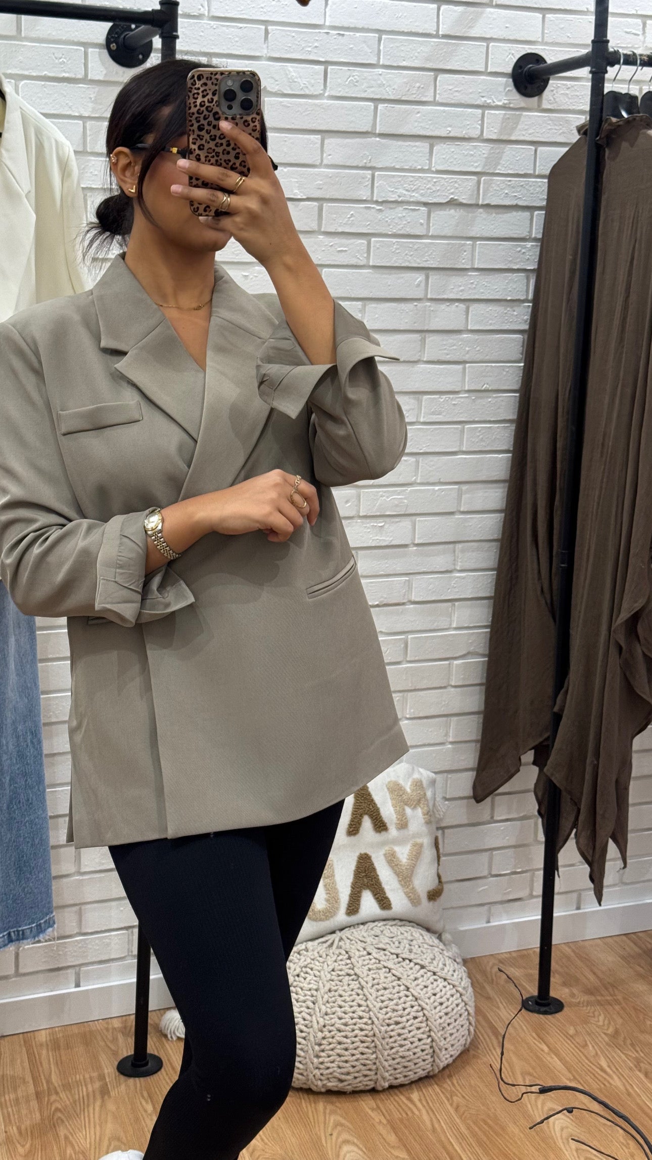Blazer taupe