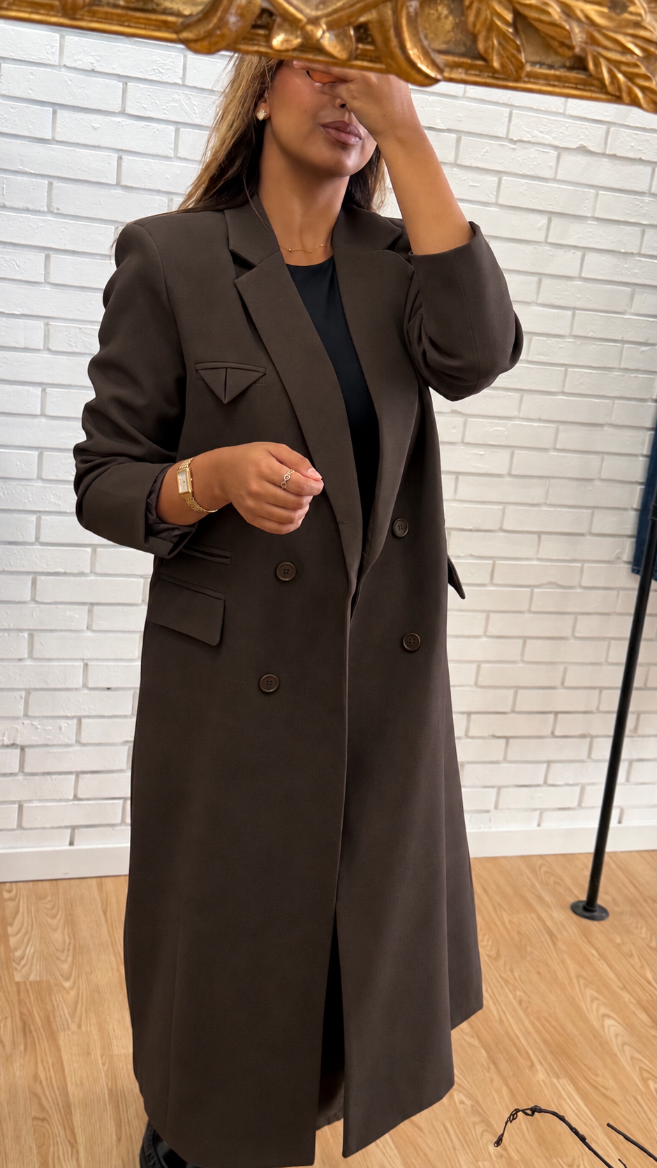 Manteau blazer Choco