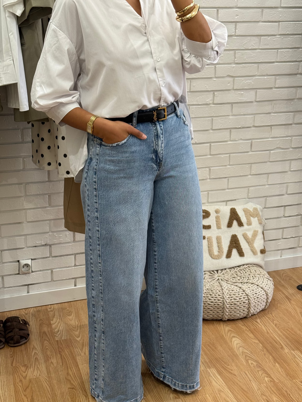 Jean Wide leg