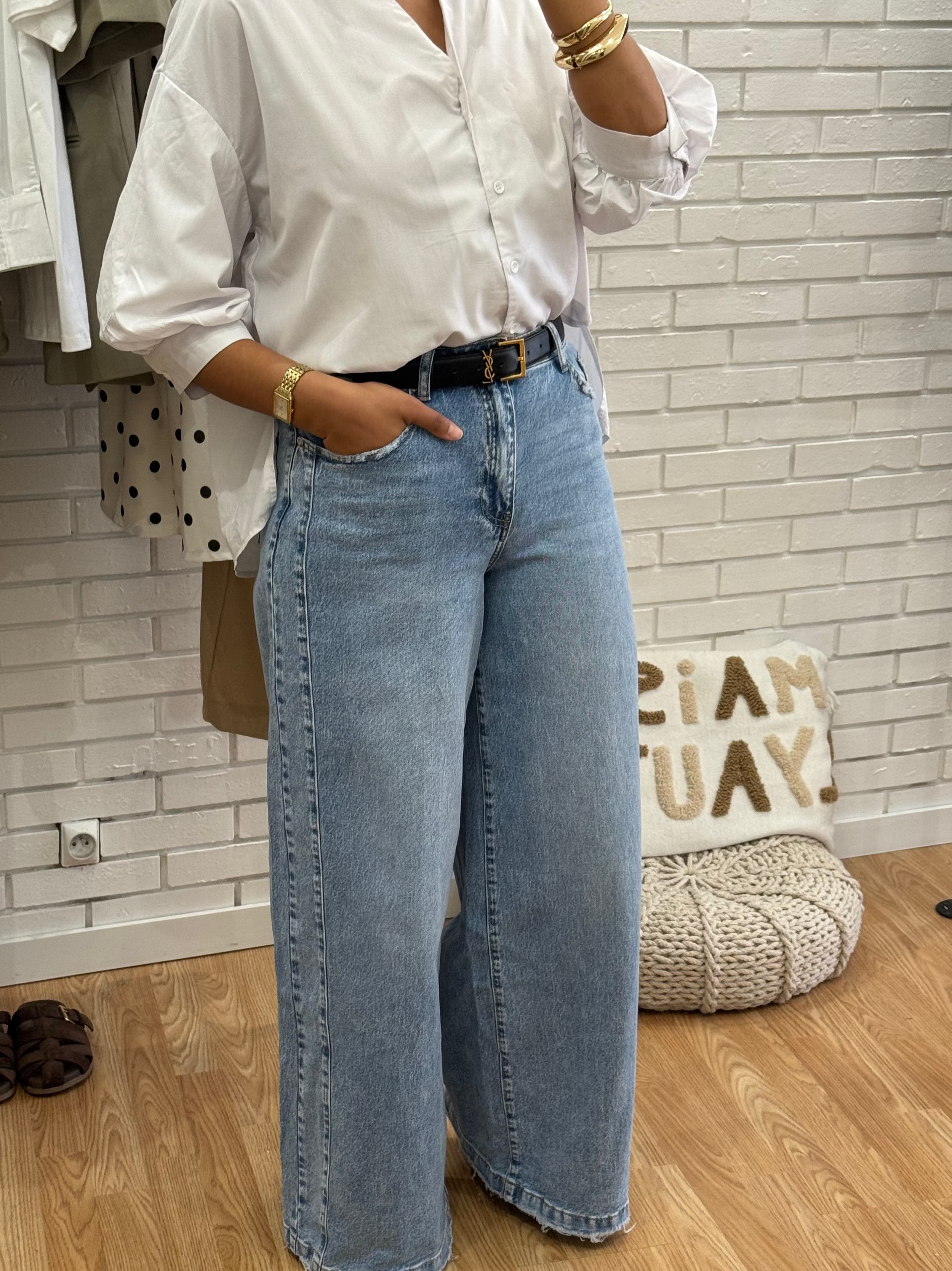 Jean Wide leg